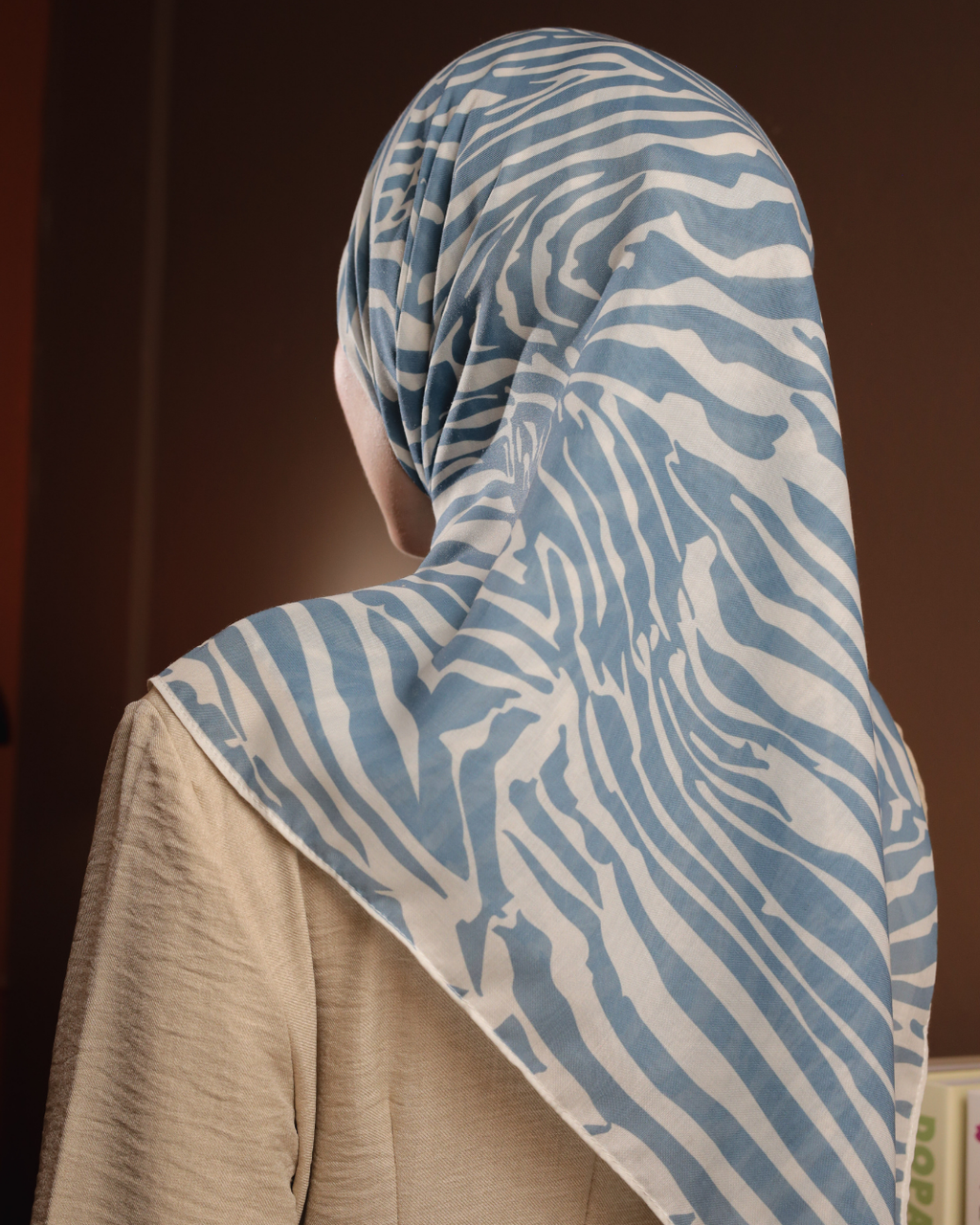 Savannah Bawal in Dusty Blue